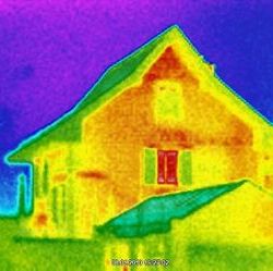 Opération de thermographie de façade